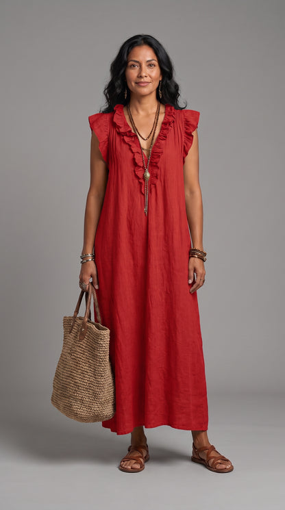 Vestido Fresco, Ligero y Favorecedor