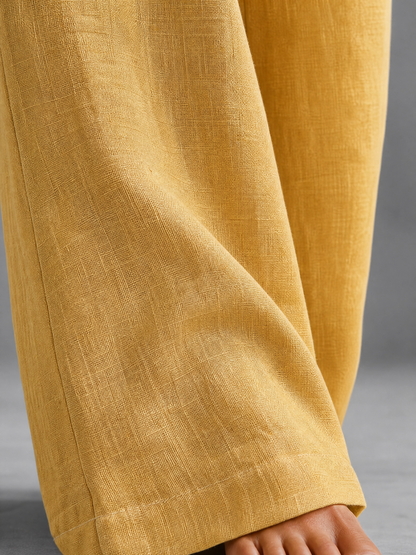 Conjunto de Lino - Camisa y Pantalón