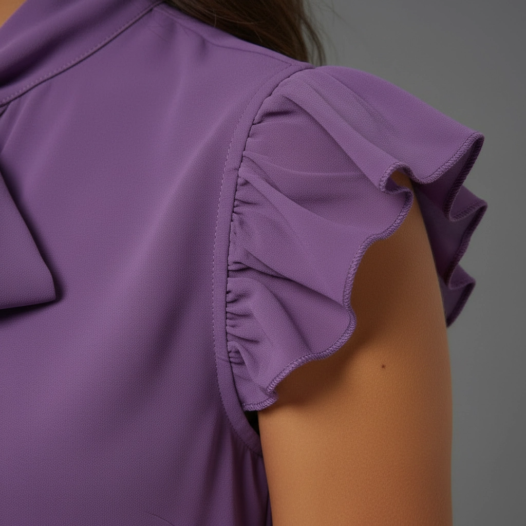 Blusa Chifón con Lazo