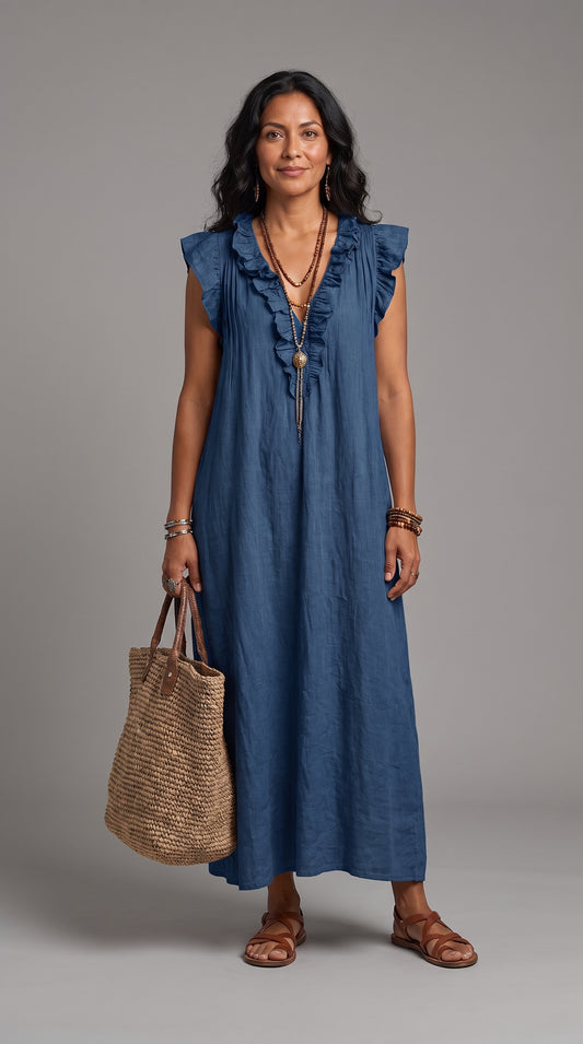 Vestido Fresco, Ligero y Favorecedor